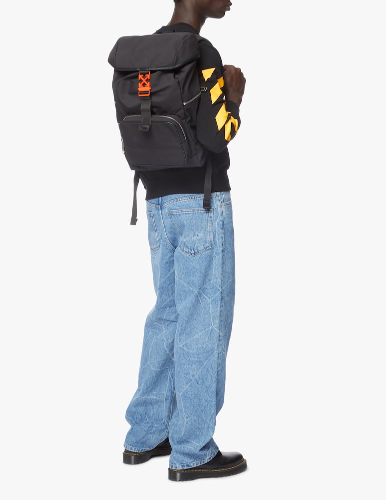 rinascente Off-White Zaino in nylon arrow - nero