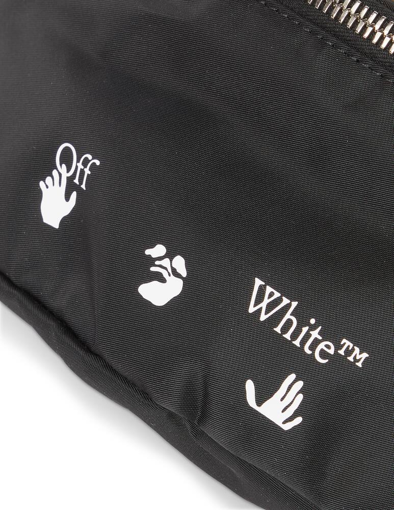 rinascente Off-White Ow logo nylon basic fannypack - black
