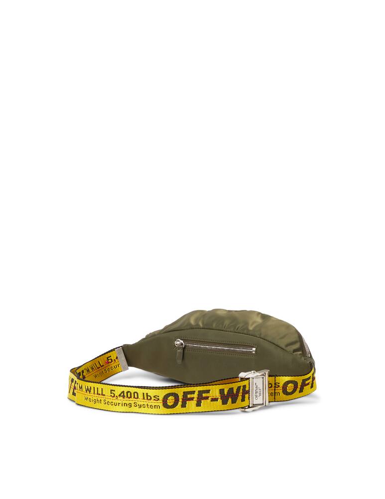 rinascente Off-White Ow logo nylon basic fannypack - green
