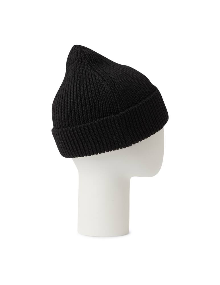 rinascente Off-White Hand off wool ribbed beanie