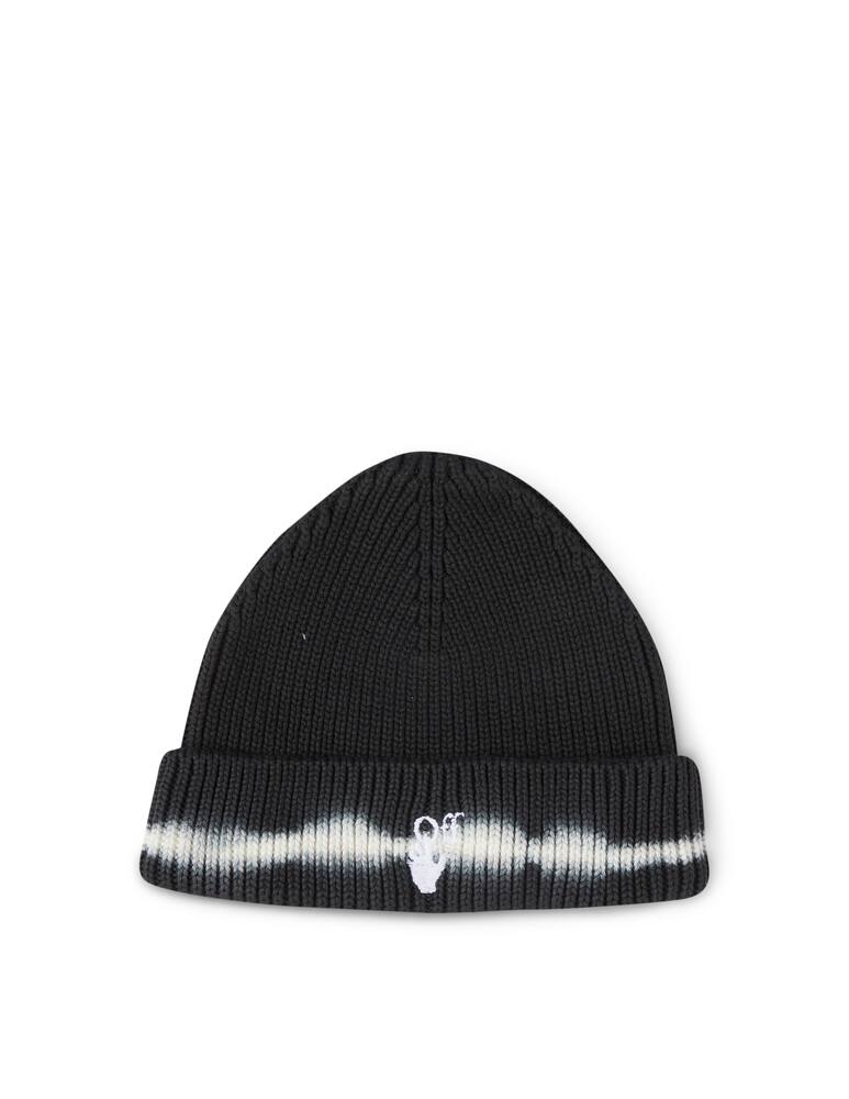 rinascente Off-White Tie dye ribbed beanie