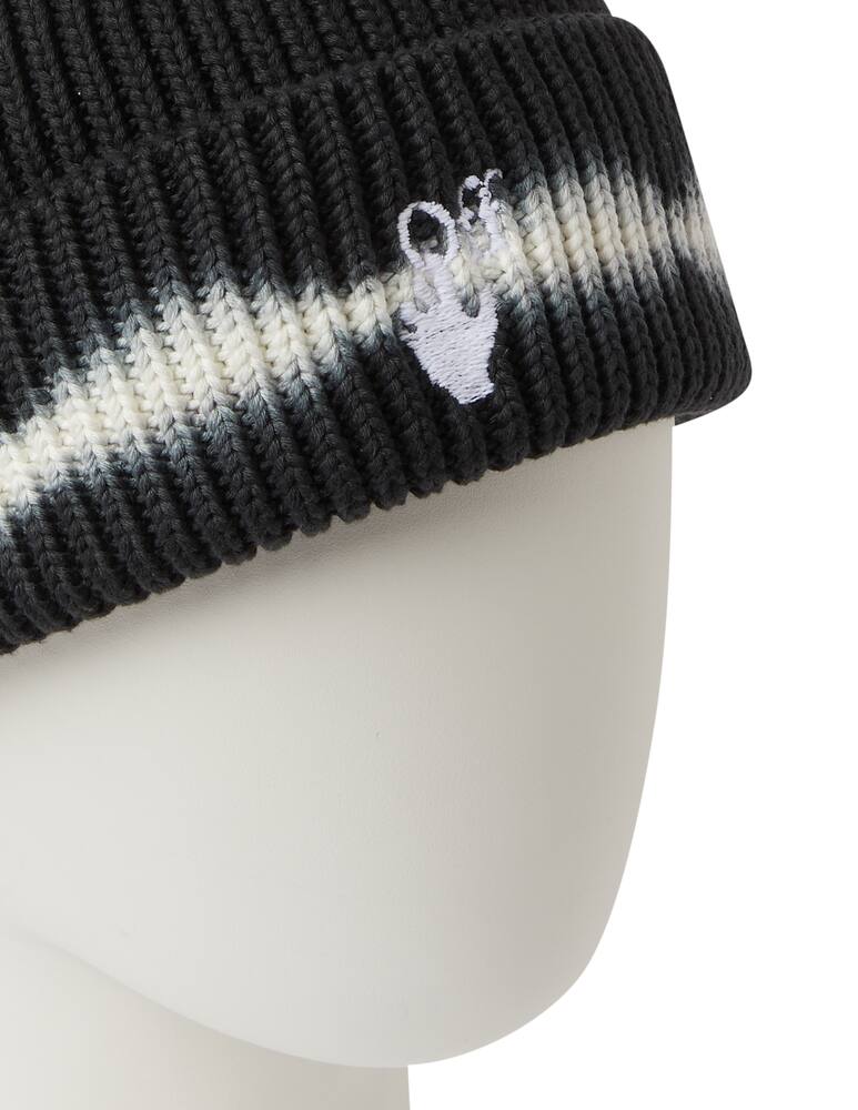 rinascente Off-White Tie dye ribbed beanie