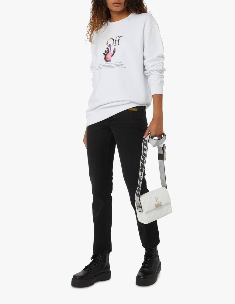 rinascente Off-White Binder crossbody bag - white