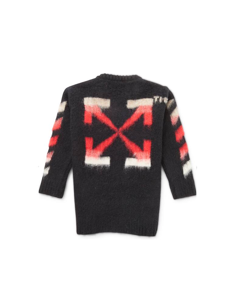 rinascente Off-White Wool blend dress