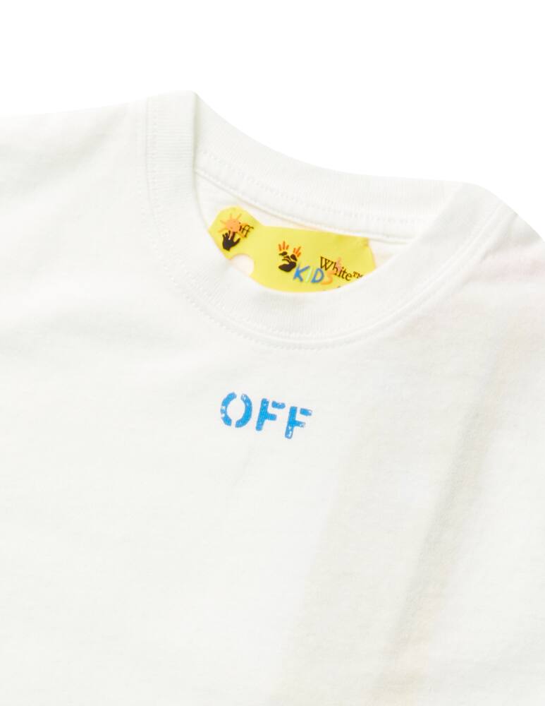 rinascente Off-White T-shirt with logo
