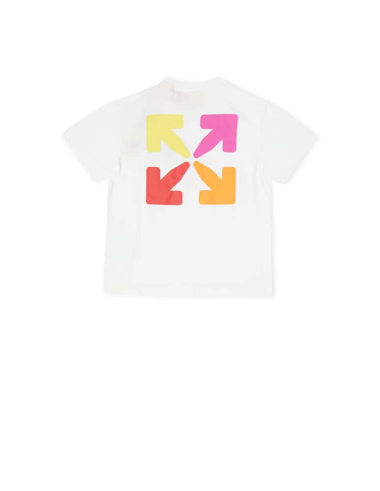 rinascente Off-White T-shirt in cotone con logo