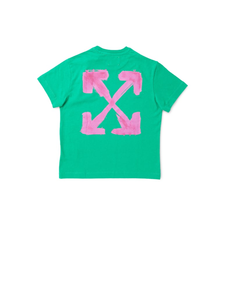 rinascente Off-White T-shirt in cotone con logo