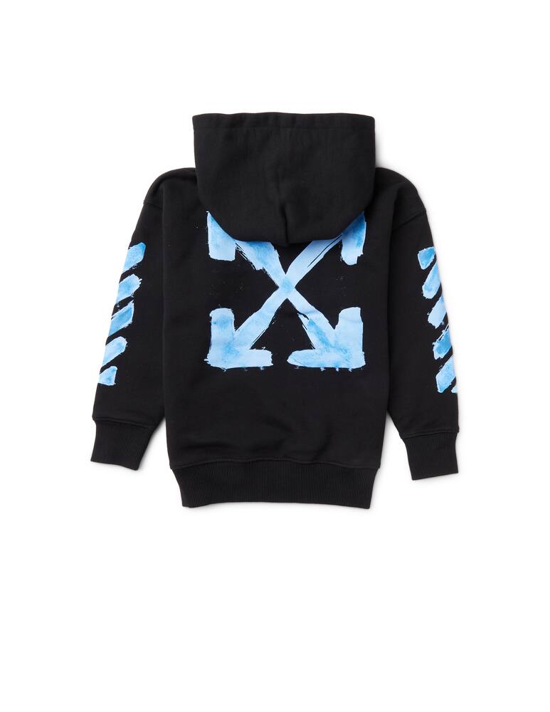 rinascente Off-White Felpa in cotone con cappuccio