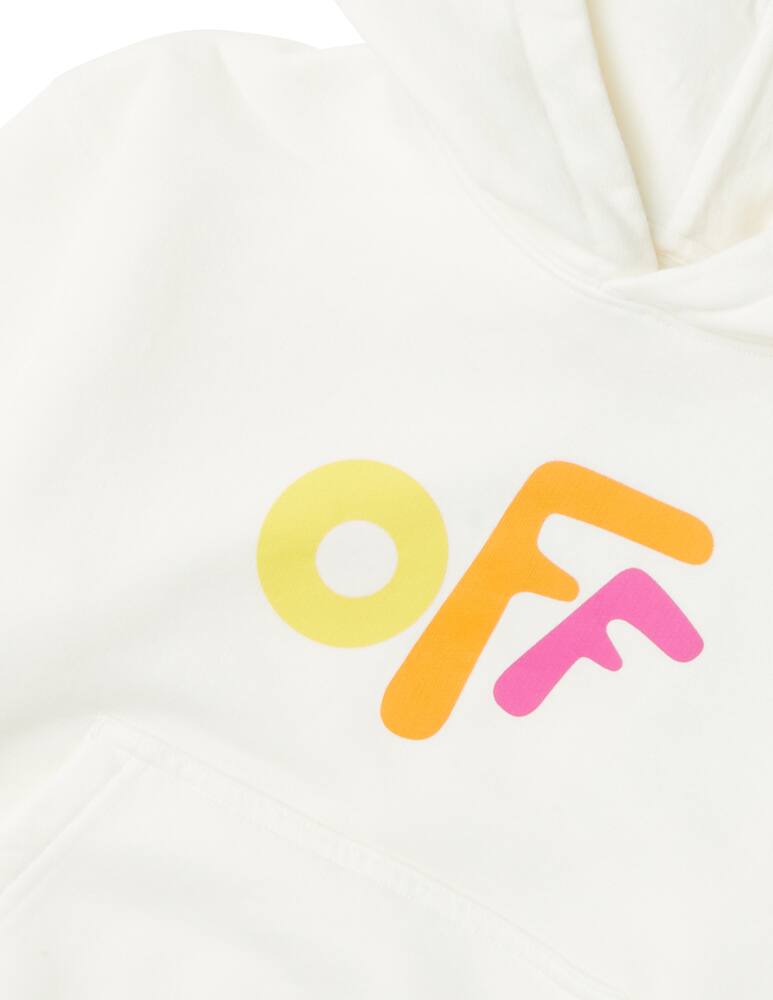 rinascente Off-White Cotton hoodie