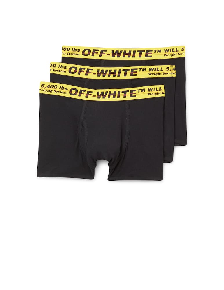 rinascente Off-White 3p classic industrial trunk - black
