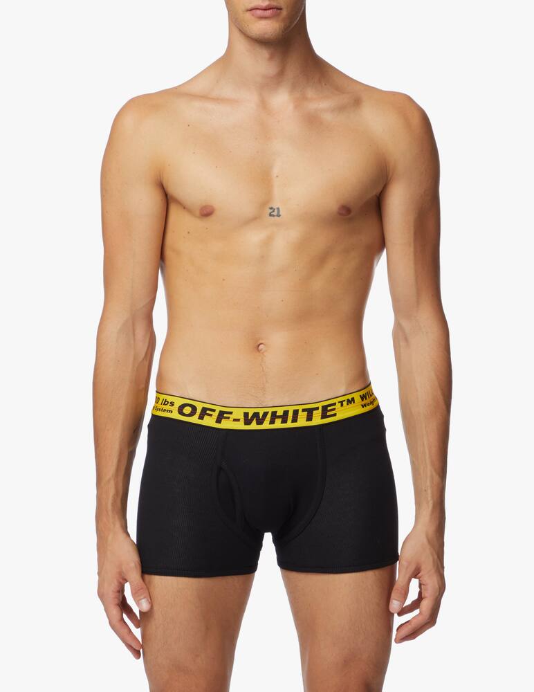 rinascente Off-White 3p classic industrial trunk - black