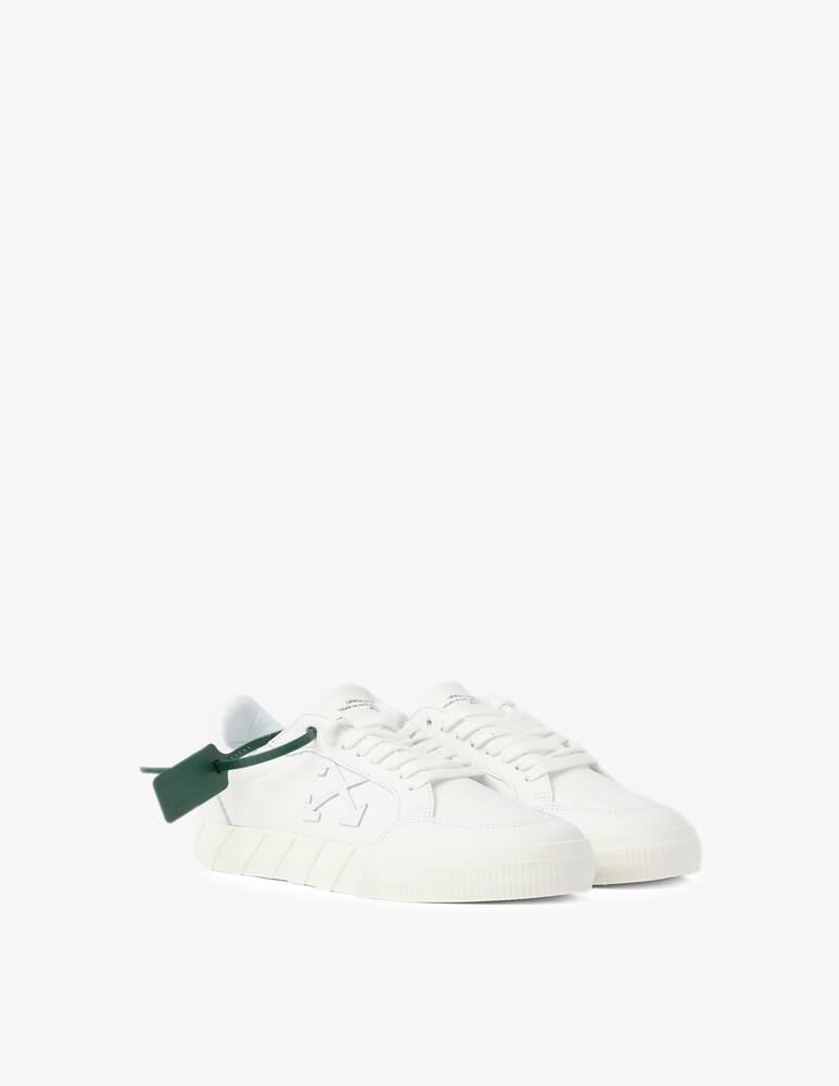 Off-White Sneakers basse vulcanized in pelle bianca - Bianco - immagine 2 Off-White Sneakers basse vulcanized in pelle bianca - Bianco - immagine 2