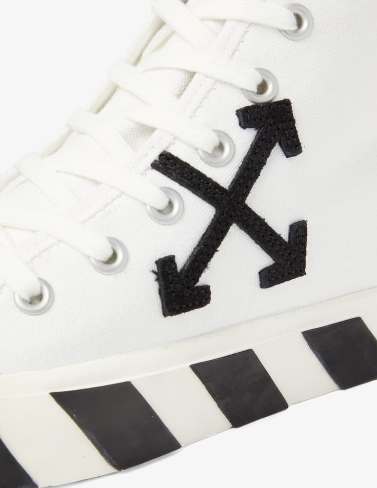 rinascente Off-White Sneakers mid top vulcanized canvas 