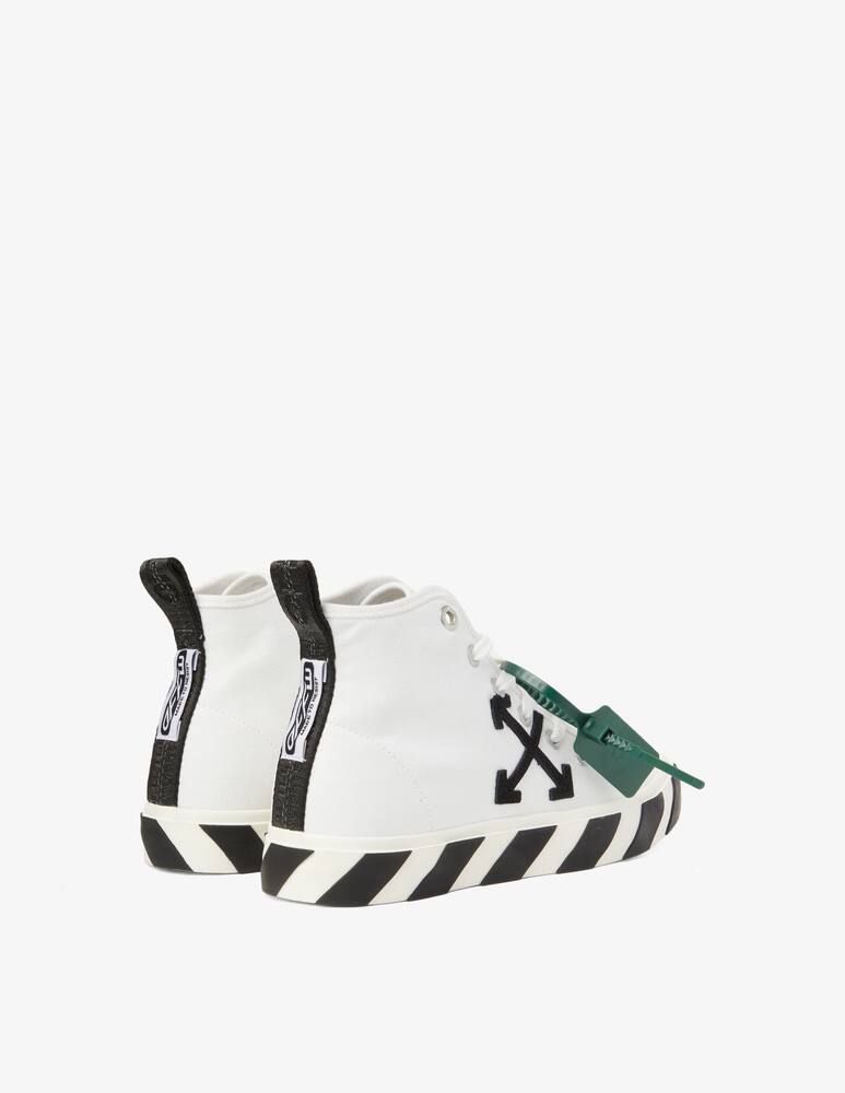 rinascente Off-White Sneakers mid top vulcanized canvas 