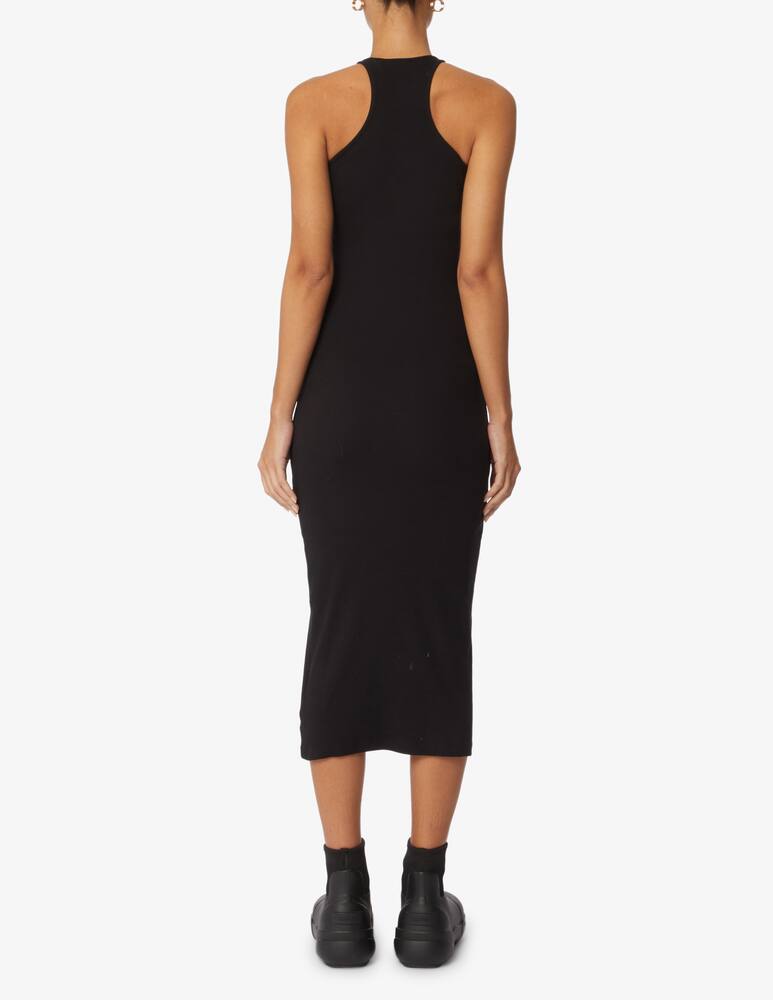 rinascente Off-White Midi dress with logo