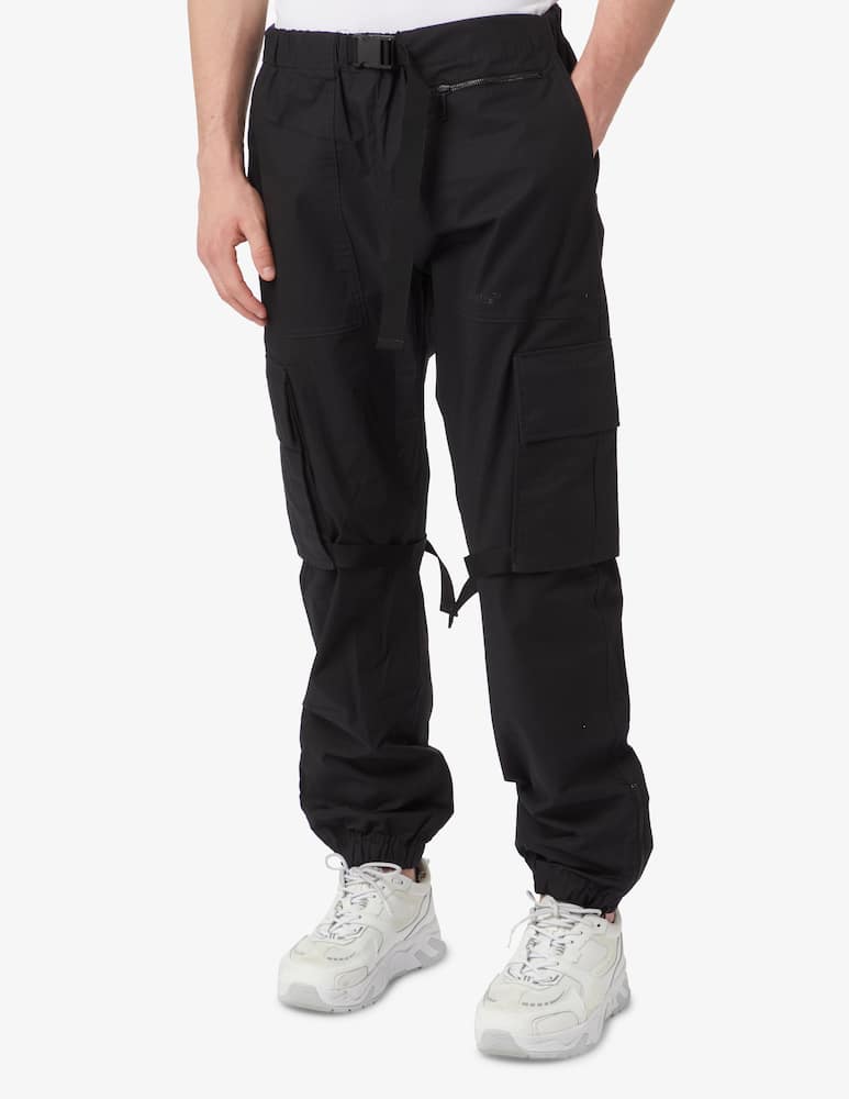 rinascente Off-White Pantalone cargo in cotone diagonal 