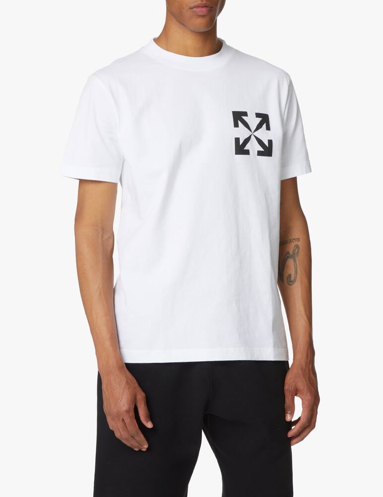 rinascente Off-White Single arrow slim t-shirt - white