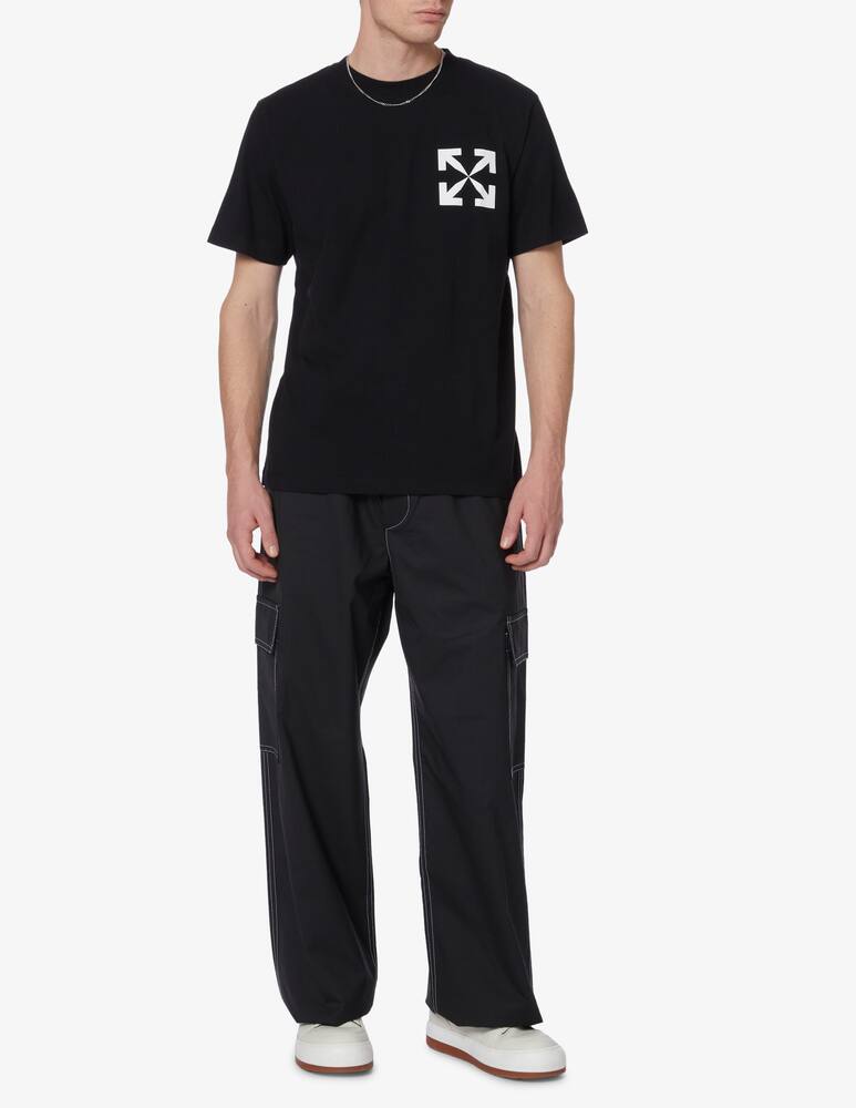 rinascente Off-White Single arrow slim t-shirt - black