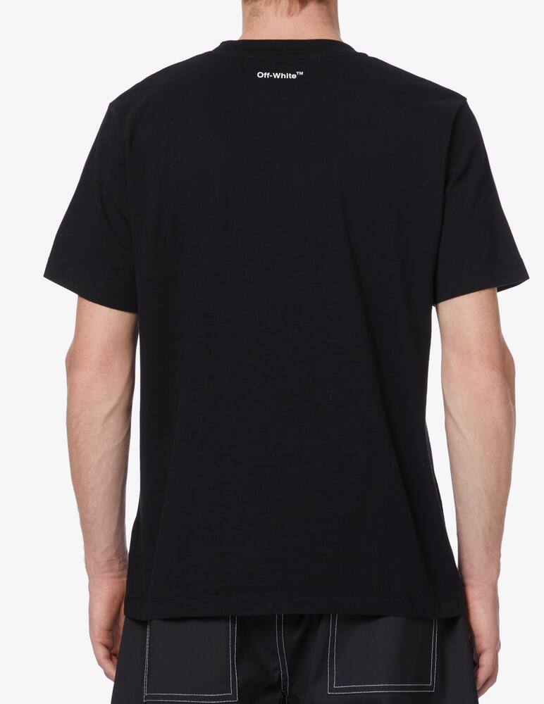 rinascente Off-White Single arrow slim t-shirt - black