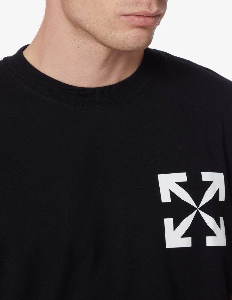 rinascente Off-White Single arrow slim t-shirt - black
