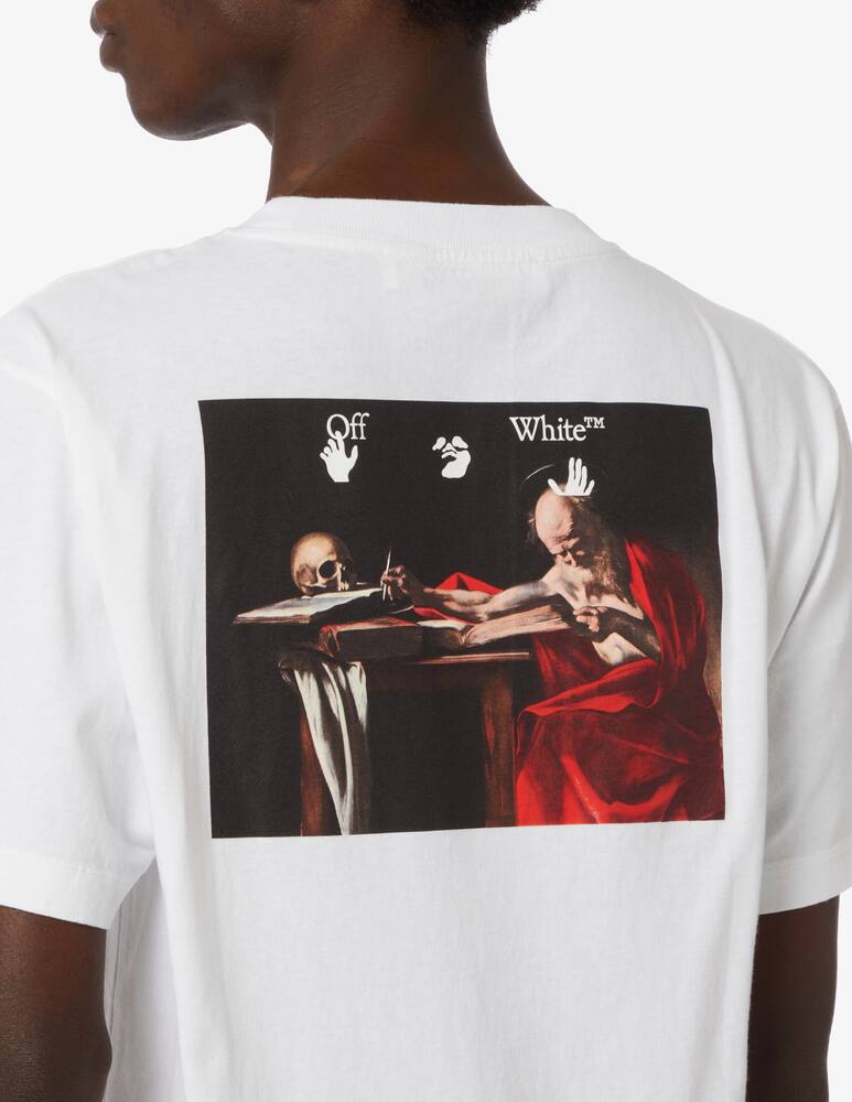 rinascente Off-White Maglietta caravaggio paint slim 