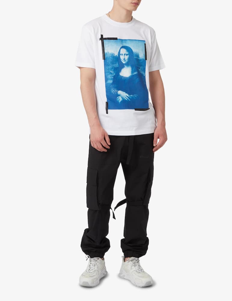 rinascente Off-White Monalisa slim s/s t-shirt - White