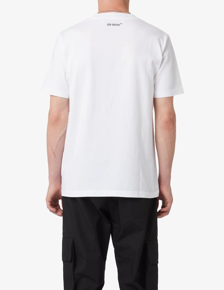 rinascente Off-White Monalisa slim s/s t-shirt - White