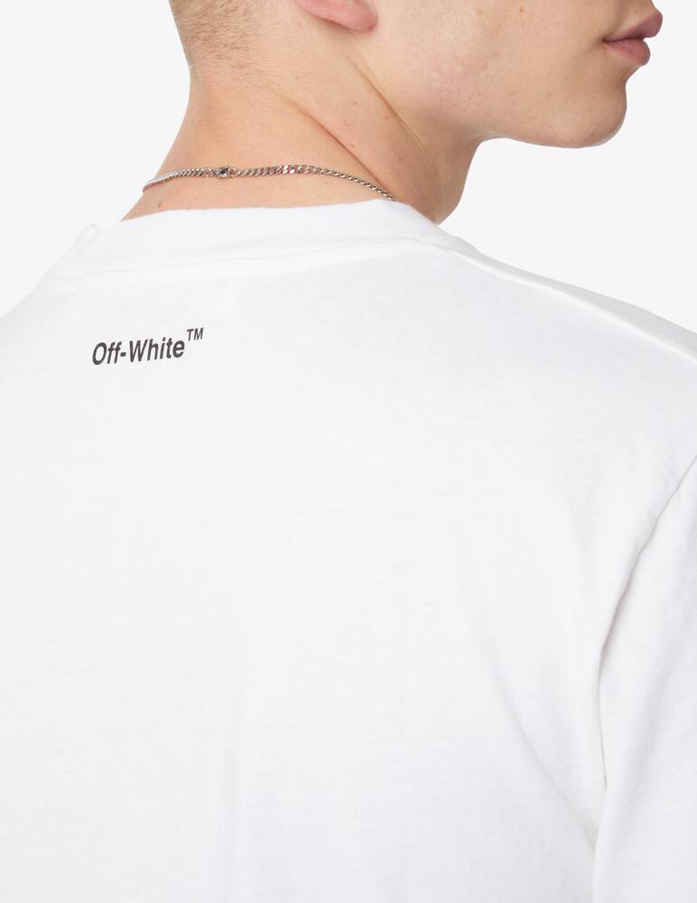 rinascente Off-White Monalisa slim s/s t-shirt - White