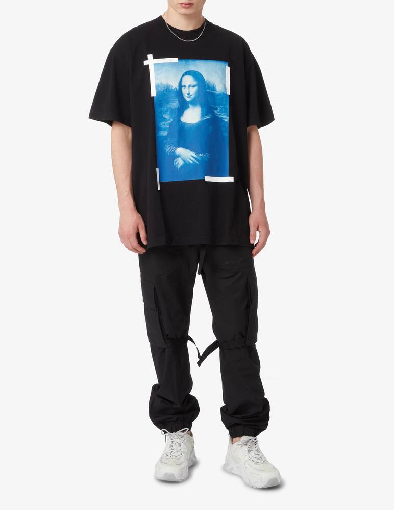 rinascente Off-White Monalisa over s/s t-shirt - Black