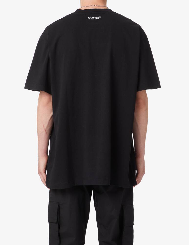 rinascente Off-White Monalisa over s/s t-shirt - Black