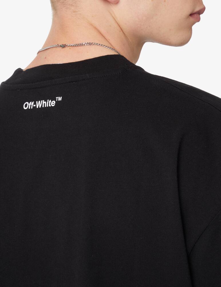 rinascente Off-White Monalisa over s/s t-shirt - Black