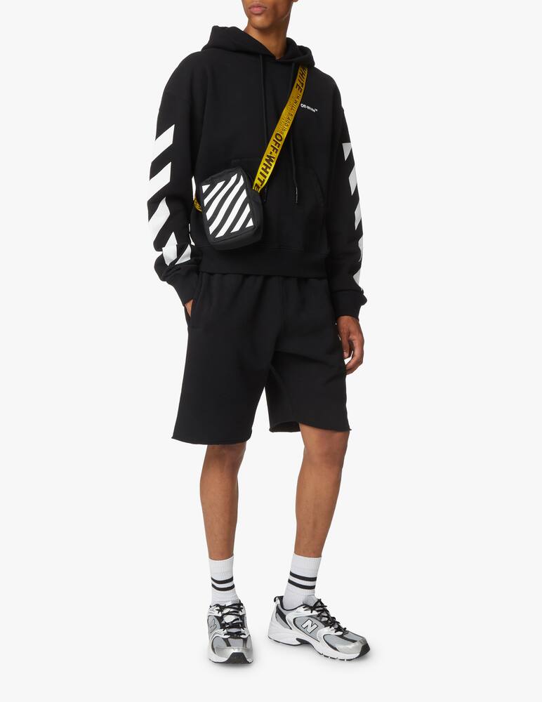 rinascente Off-White Felpa con cappuccio helvetica over 