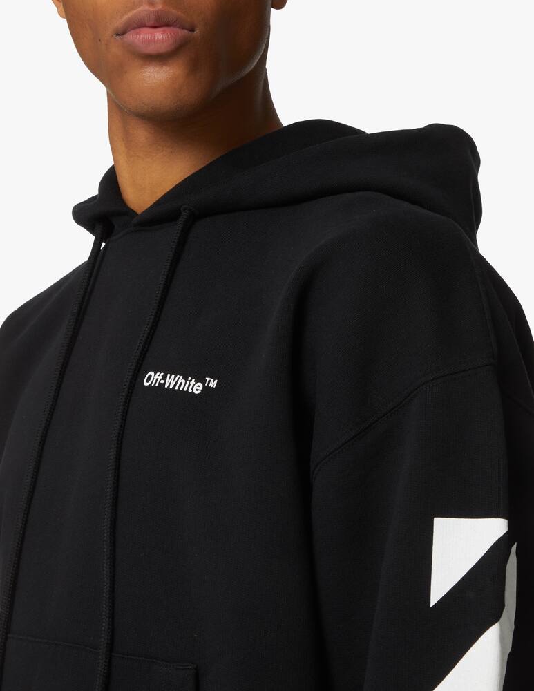 rinascente Off-White Felpa con cappuccio helvetica over 