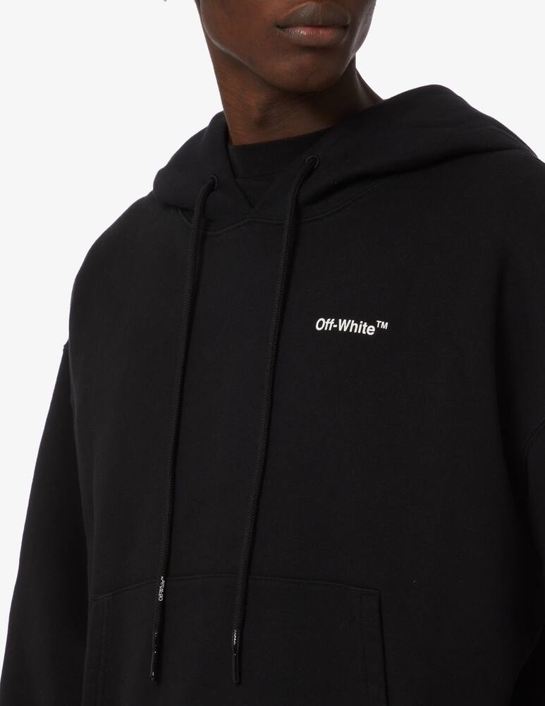 rinascente Off-White Caravaggio arrow over fit hoodie 