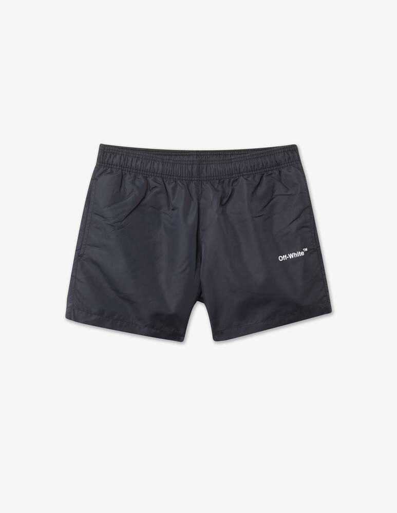 rinascente Off-White Single arrow swimshort - black