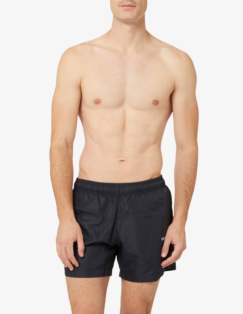 rinascente Off-White Single arrow swimshort - black