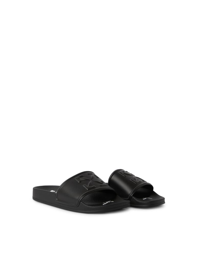 rinascente Off-White Pool slides logo - black
