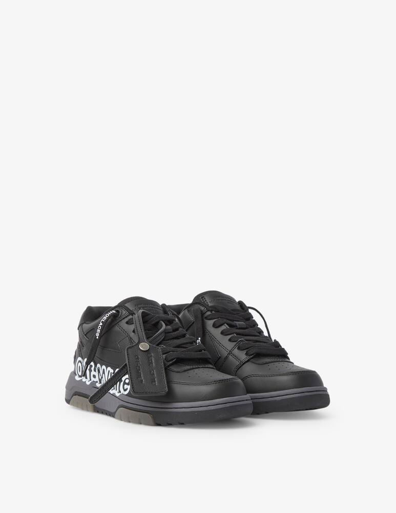 rinascente Off-White Sneakers basse in pelle Out of Office - Nero