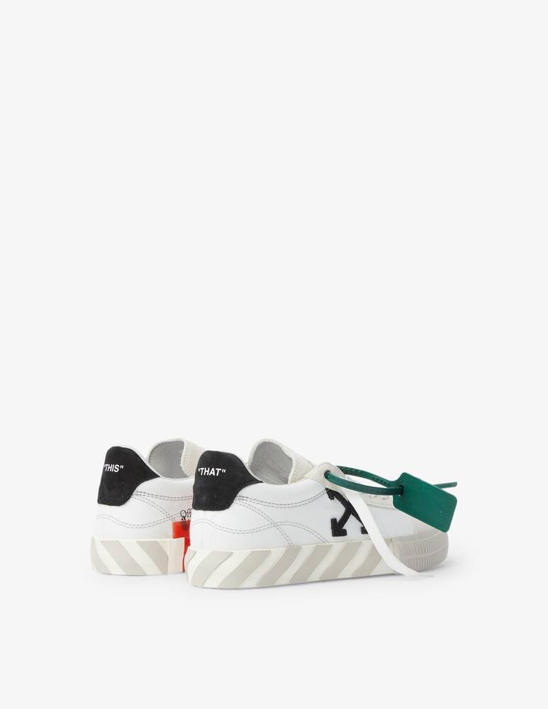 rinascente Off-White Sneakers basse in canvas Vulcanized - Bianco