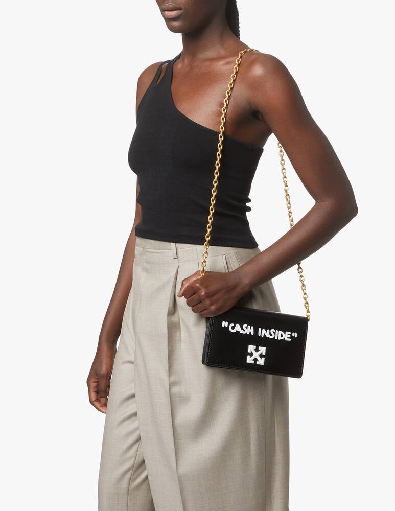 rinascente Off-White Borsa a tracolla Jitney - nero