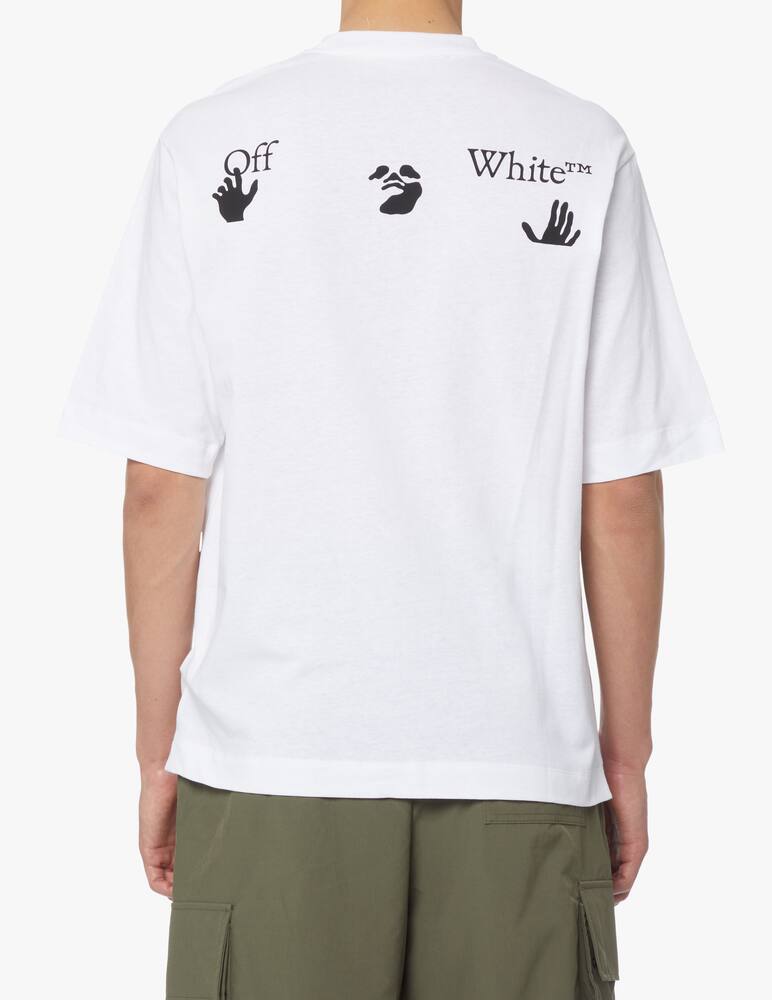 rinascente Off-White Maglietta skate from italy - bianco