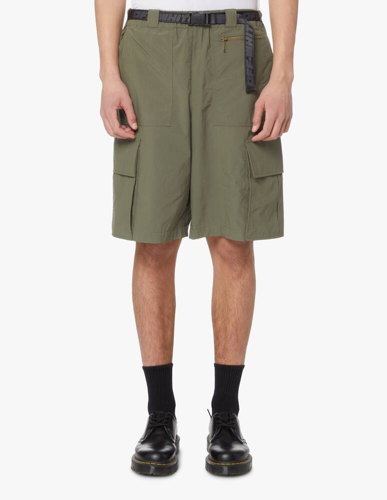rinascente Off-White Industrial cargo shorts - green