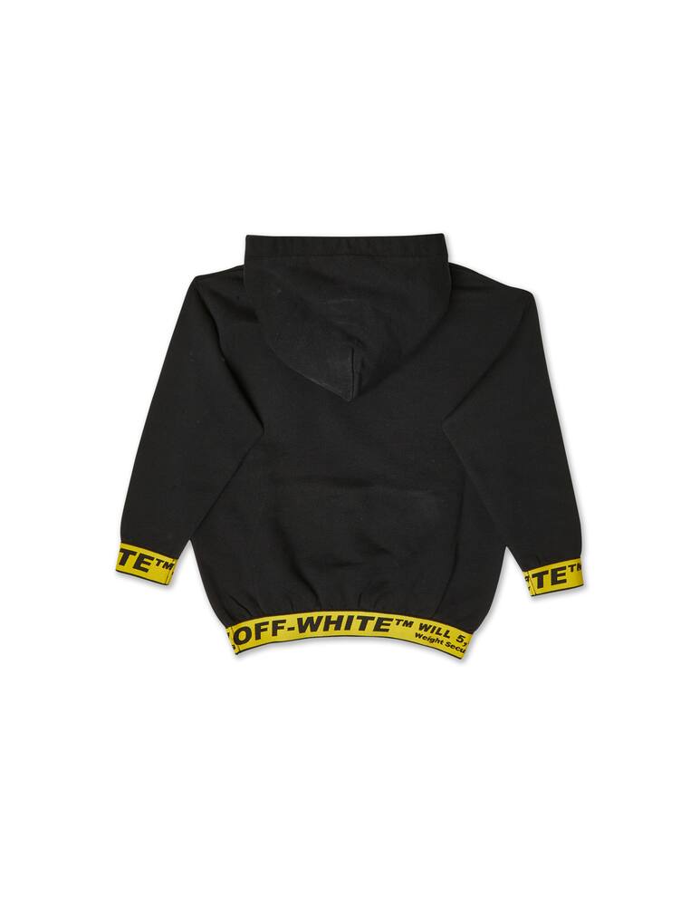 rinascente Off-White Felpa con cappuccio industrial - Nero