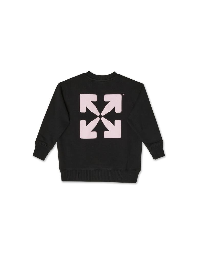 rinascente Off-White Off rounded crewneck sweatshirt - Nero