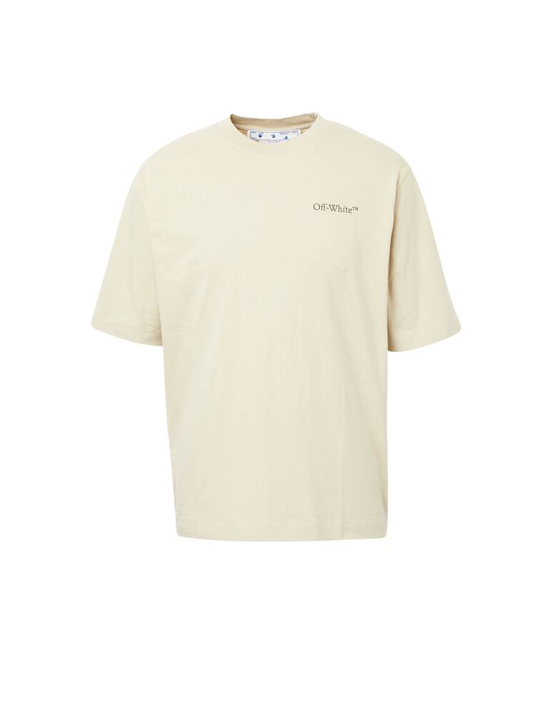 rinascente Off-White Caravaggio crowning skate t-shirt - beige