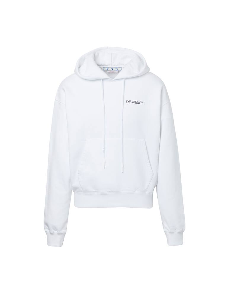 rinascente Off-White Felpa con cappuccio over caravaggio crowning 