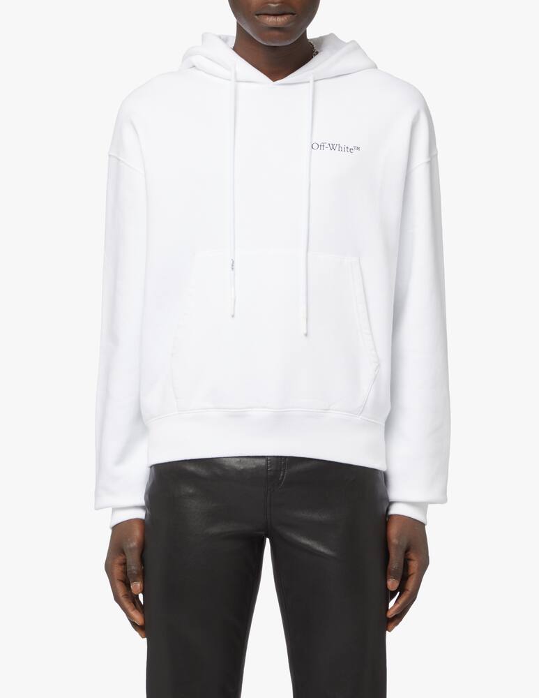 rinascente Off-White Felpa con cappuccio over caravaggio crowning 