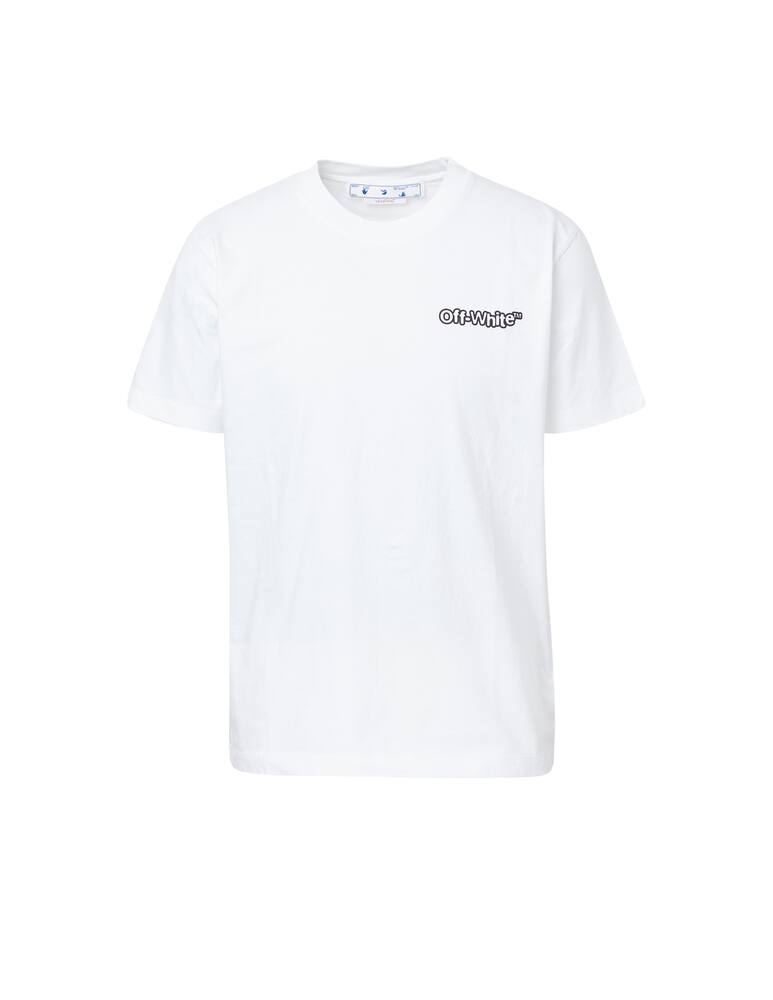 rinascente Off-White Maglietta slim ff blur - bianco