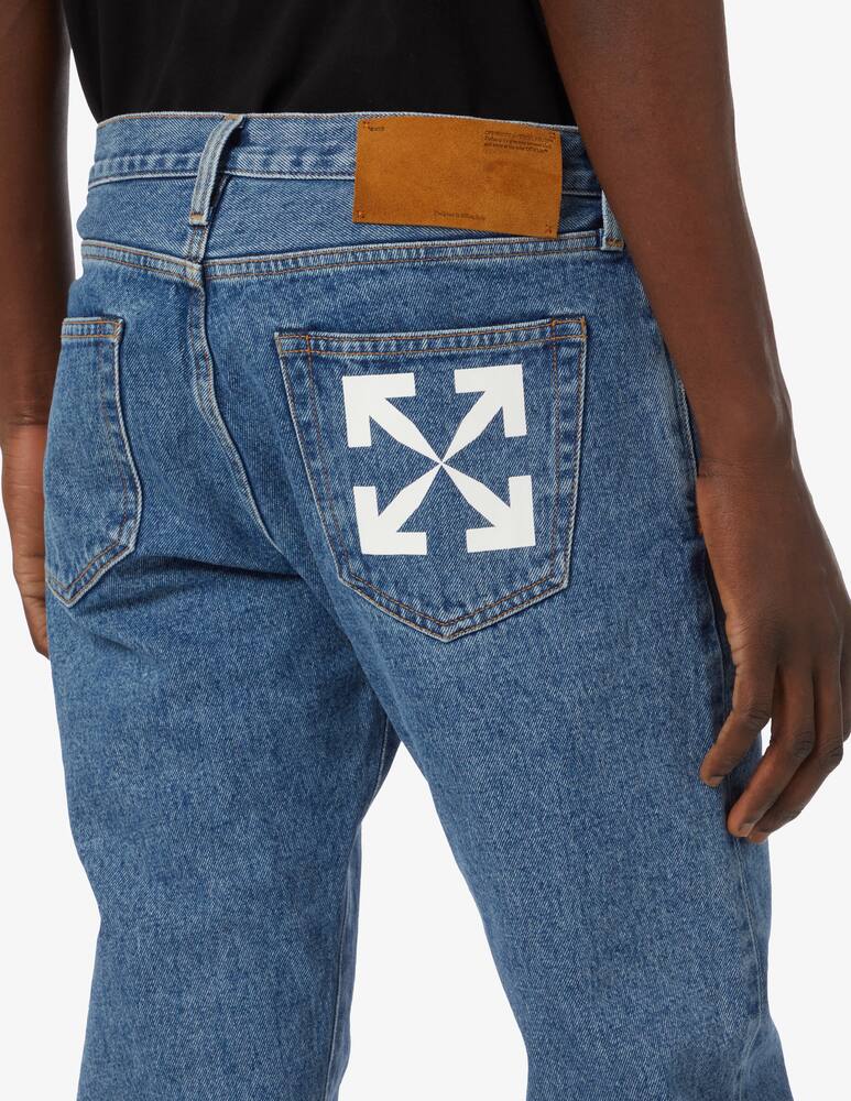 rinascente Off-White Jeans slim diagonal tab 