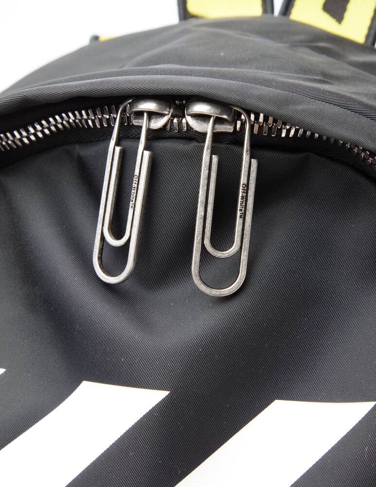 Off-White Zaino in nylon diagonal - Nero - immagine 4 Off-White Zaino in nylon diagonal - Nero - immagine 4